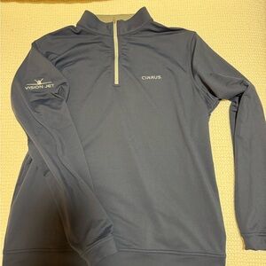 Peter Millar Cirrus Vision Jet Long Sleeve Quarter-Zip